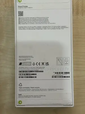 New Apple iPhone 17 Pro Max 256 GB White