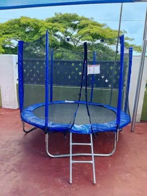 Children Trampoline With Net Enclosure