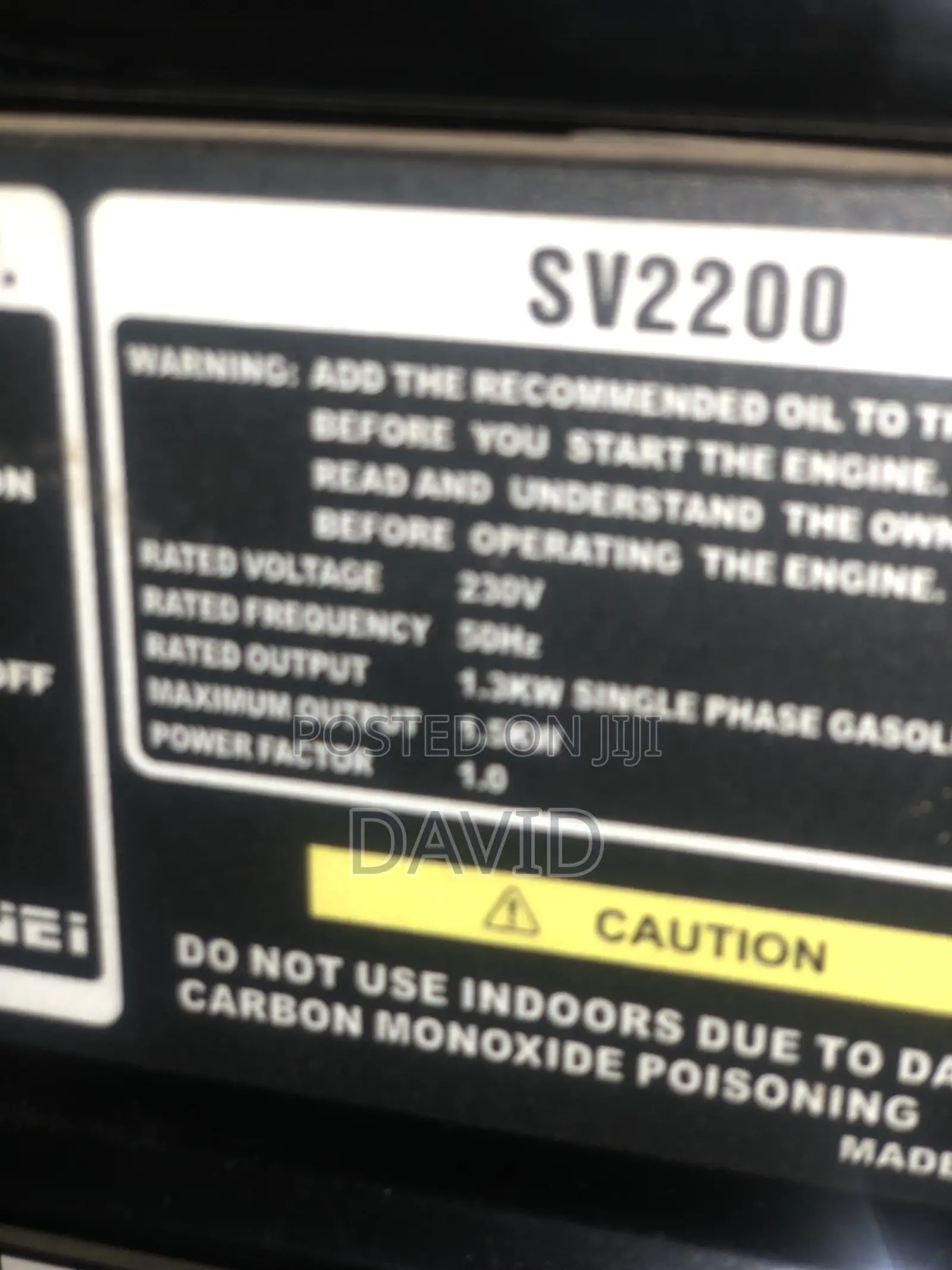 Senwi Gasoline Generator