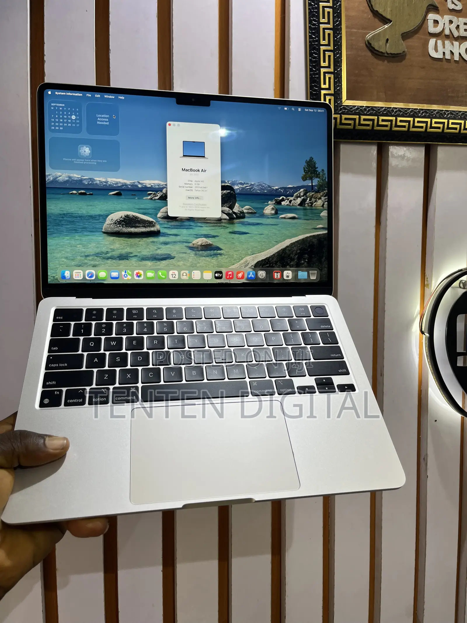 Laptop Apple MacBook Air 2022 M2 8GB Apple M2 SSD 256GB
