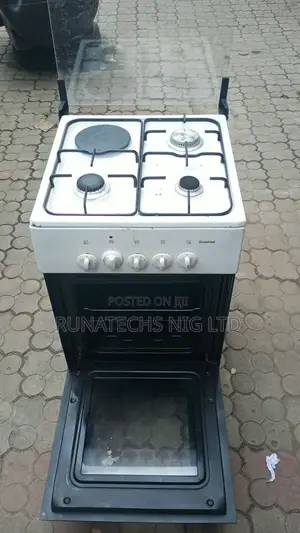 Scanfrost 50x50 3 All Gas 1 Electric Cooker With Oven Clean Uk Used