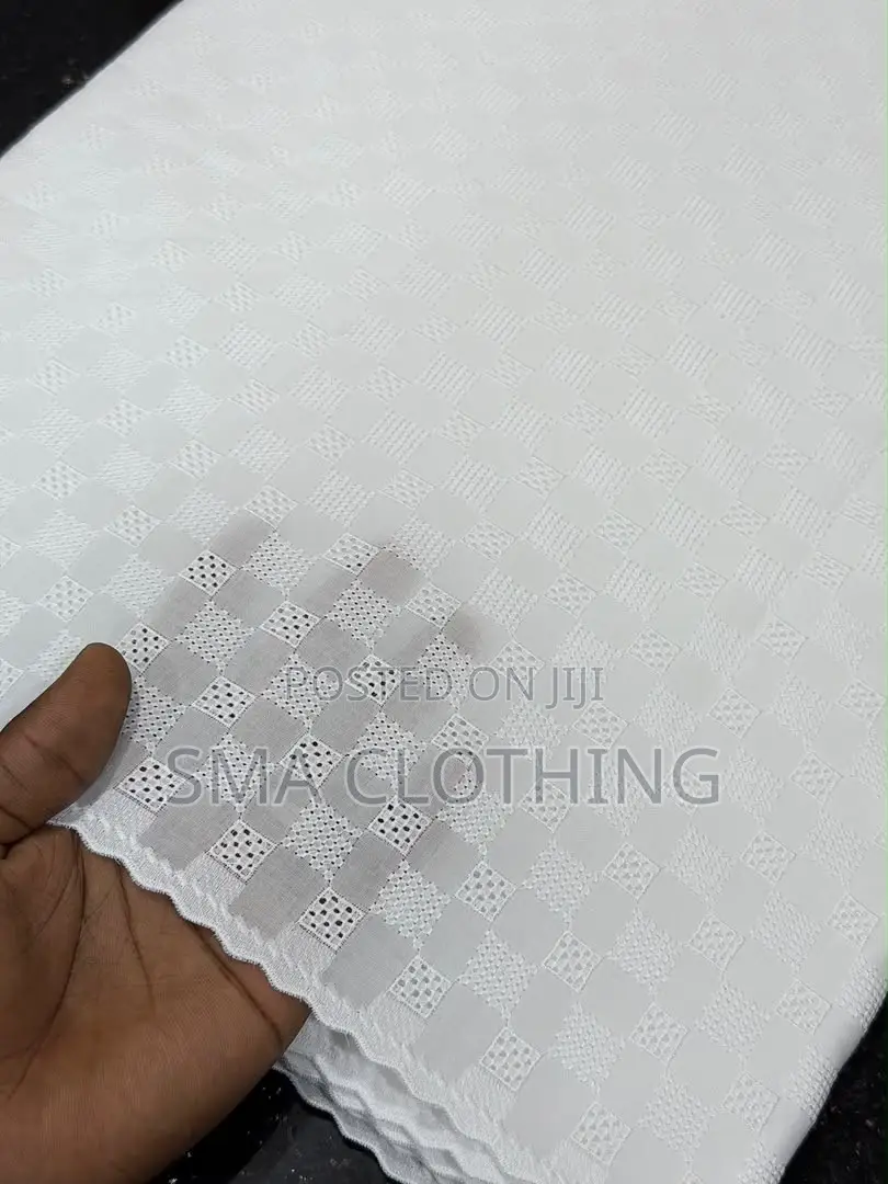 Men Lace *All White*