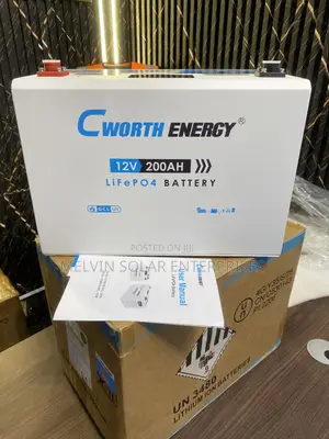 200AH 2.5kwh Cworth Solar Lithium Ion Phosphate Batteries Available