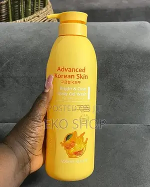Advanced Korean Skin Bright Clear Body Gel Wash - 1200ml