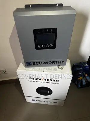Eco Worthy 5kwh 48v Lithium Battery With 6kw/6500w Hybrid Inverter