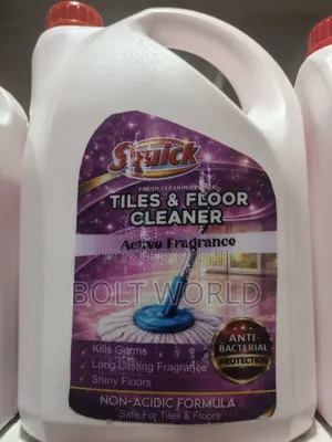Squick Tiles and Floor Cleaner