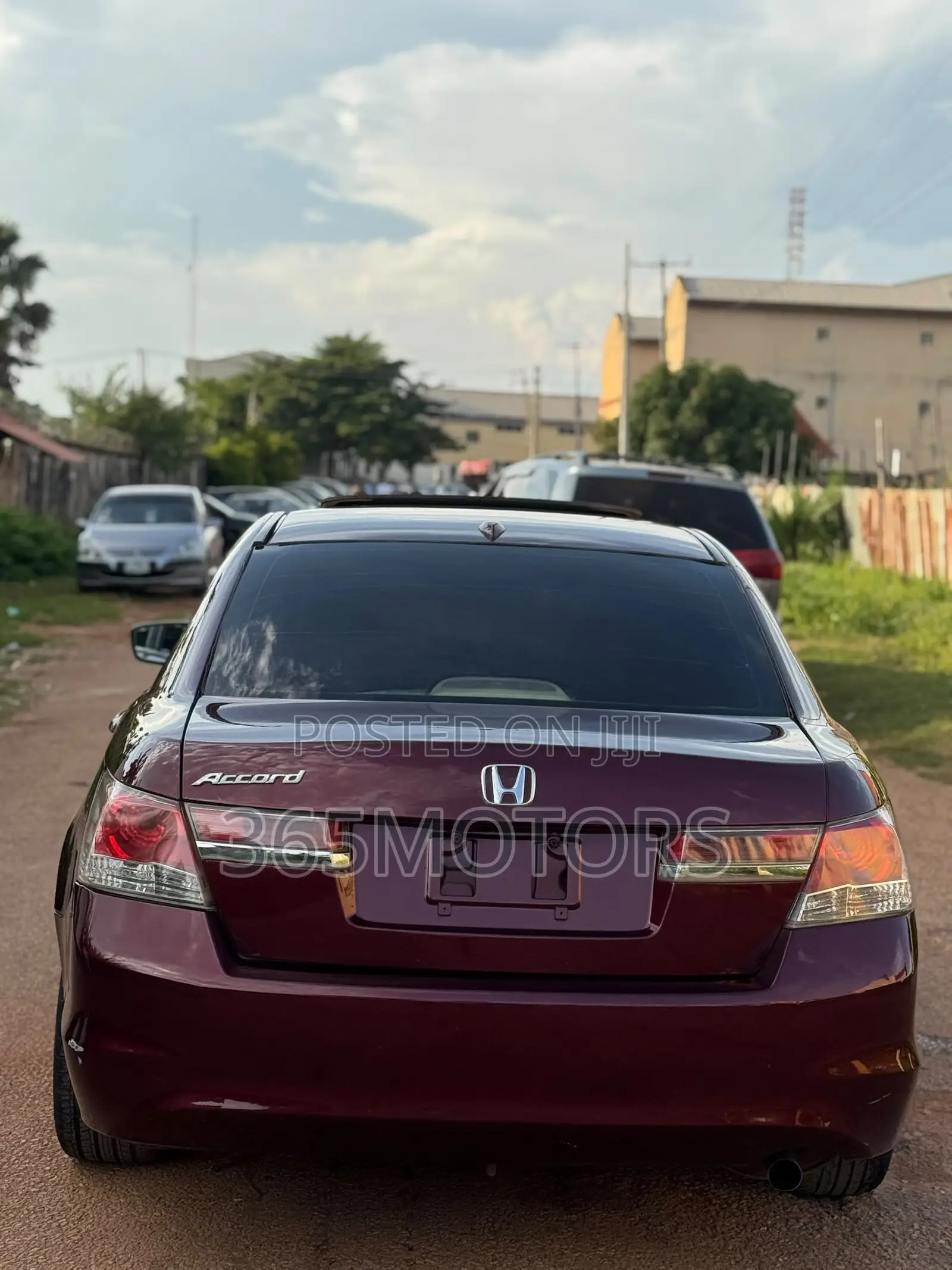 Honda Accord 2008 Maroon