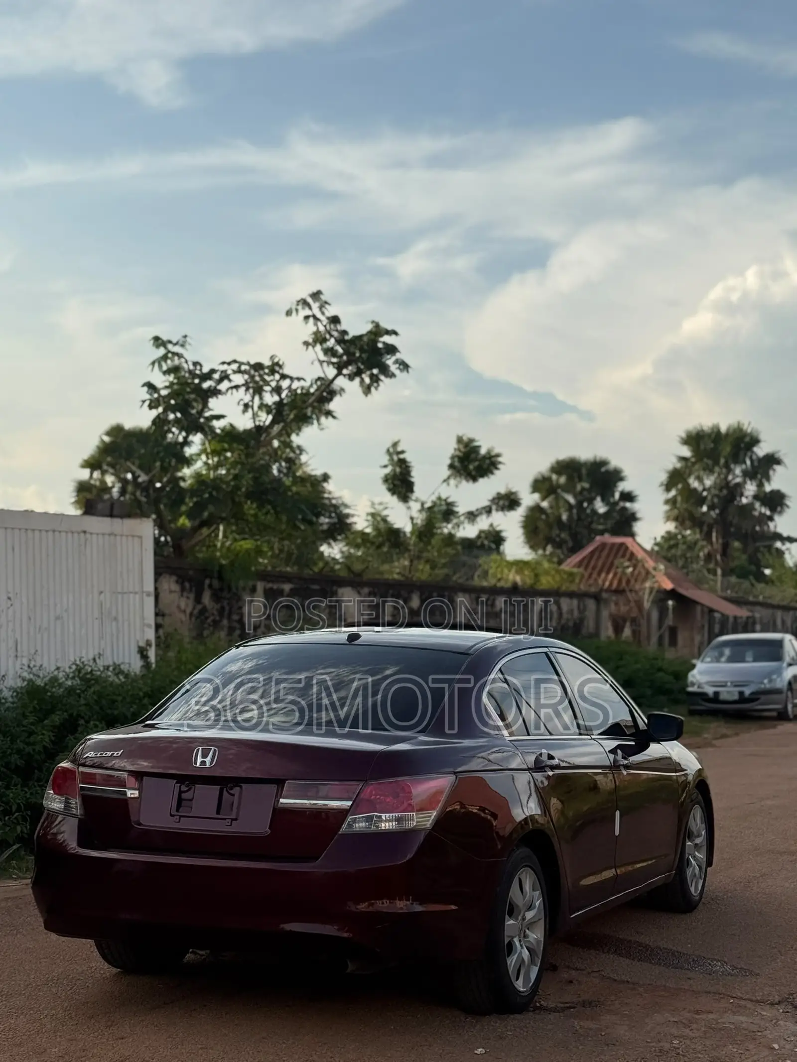 Honda Accord 2008 Maroon