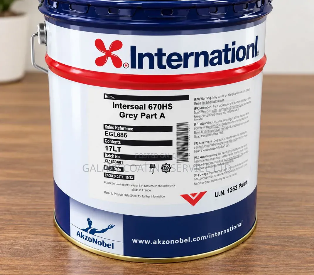 INTERSEAL 670 HS- Epoxy a and B Comp.