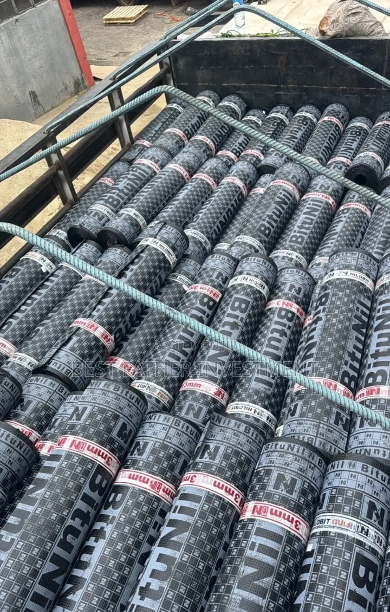 3mm 10 Square Meters a Roll Bituminous Felt