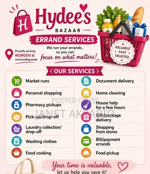 Hydee's Bazaar Errand Services