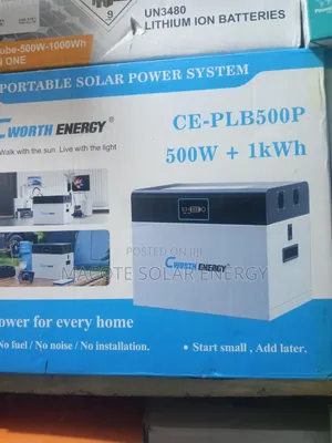 1kwh 500w Solar Genarator Cworth Energy