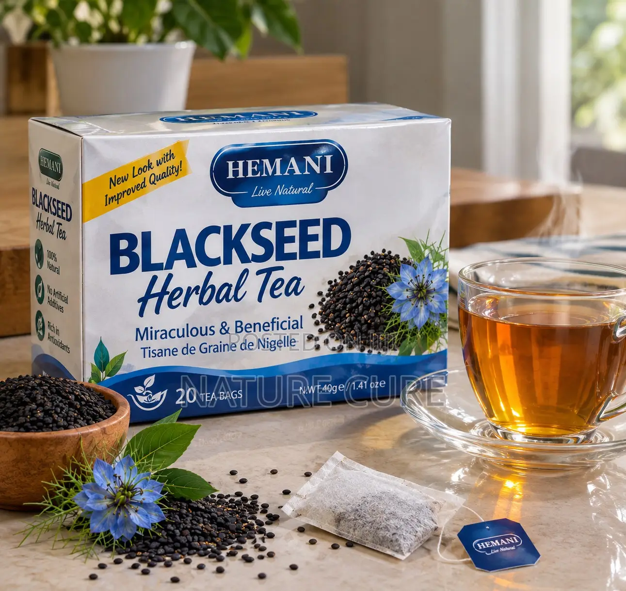 BlackSeed Herbal Tea