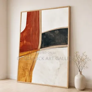 Abstract Brown Wall Art