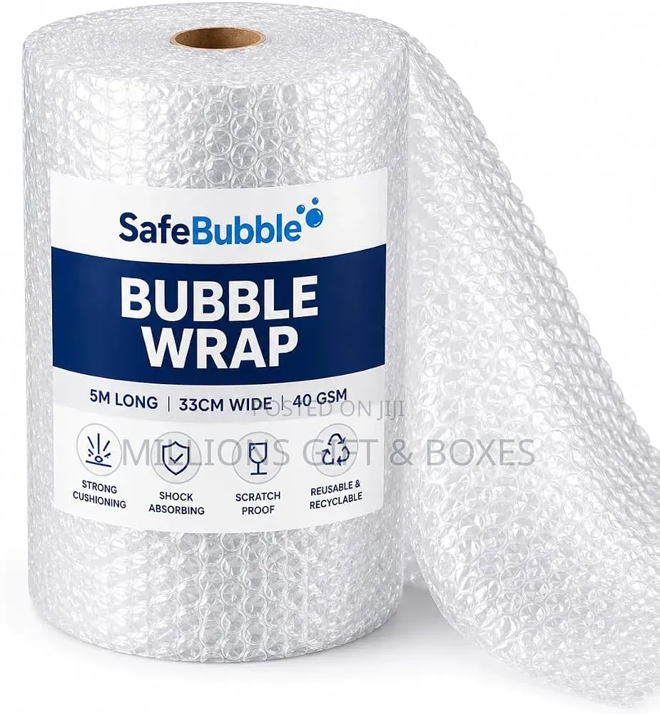 White Bubble Wraps Full Rolls