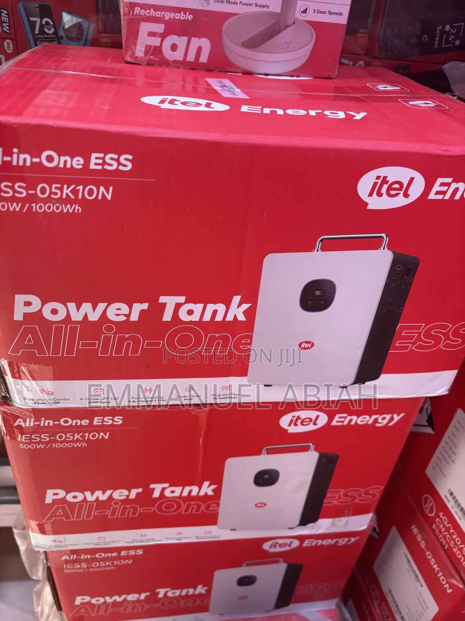 Itel Power Tank Solar Generator