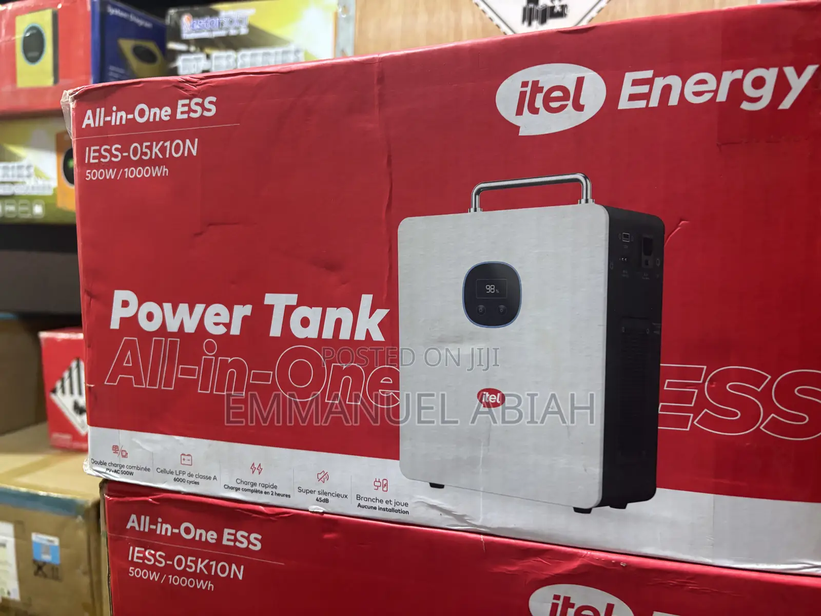 Itel Power Tank Solar Generator