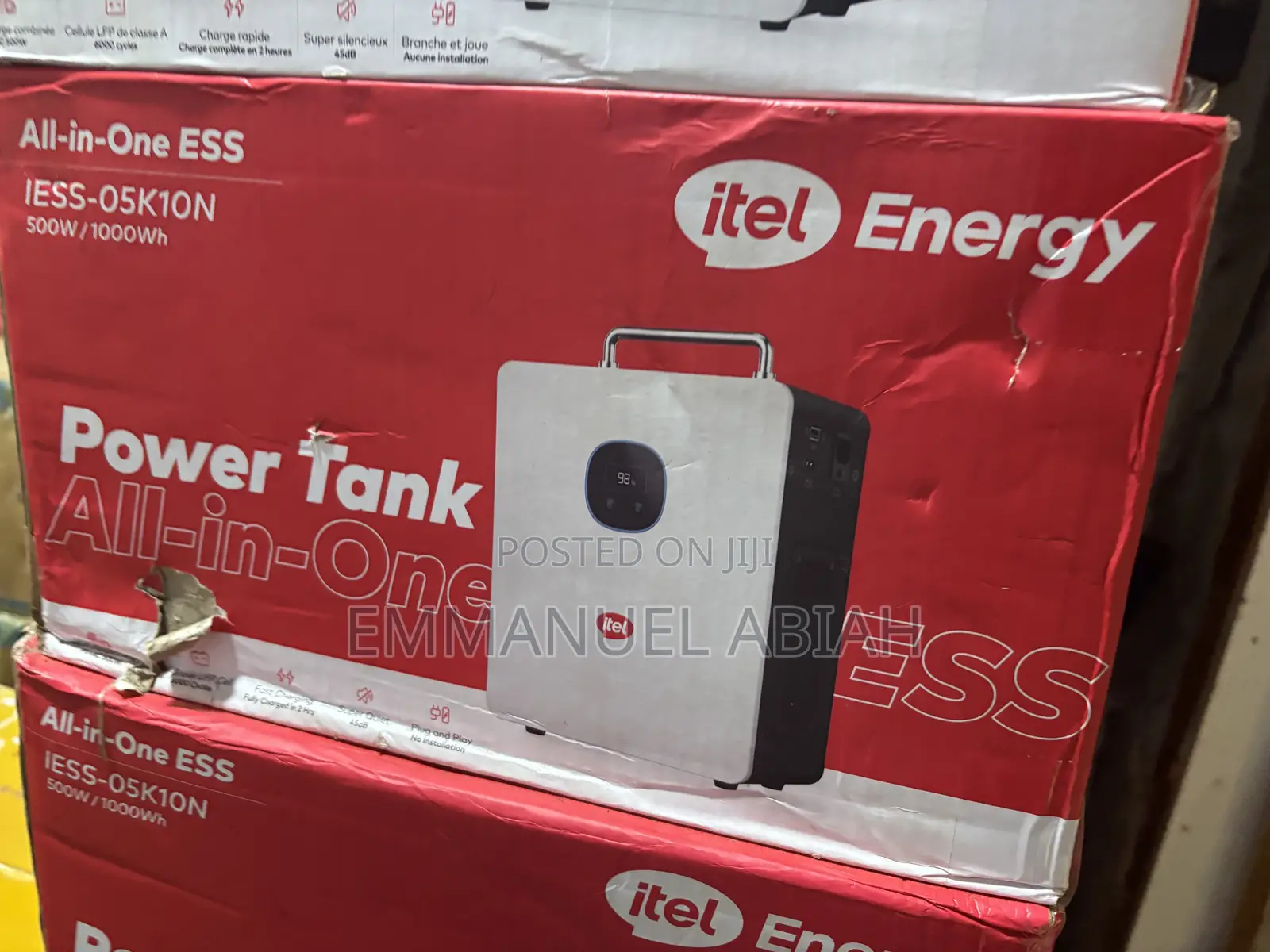 Itel Power Tank Solar Generator