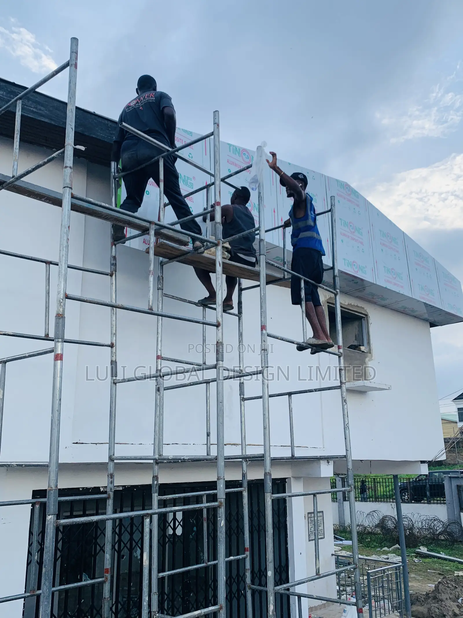 Aluco Cladding Installation
