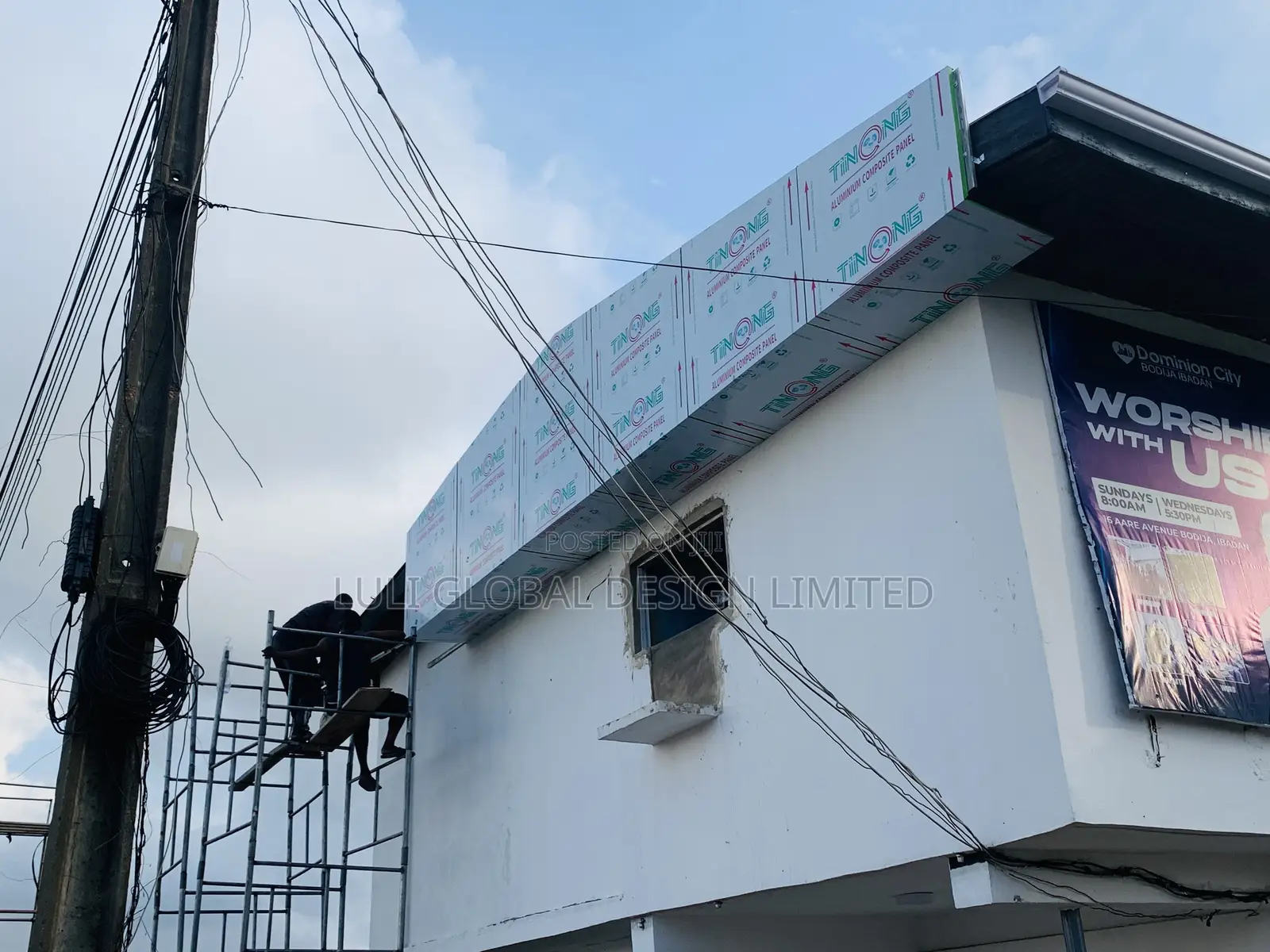 Aluco Cladding Installation