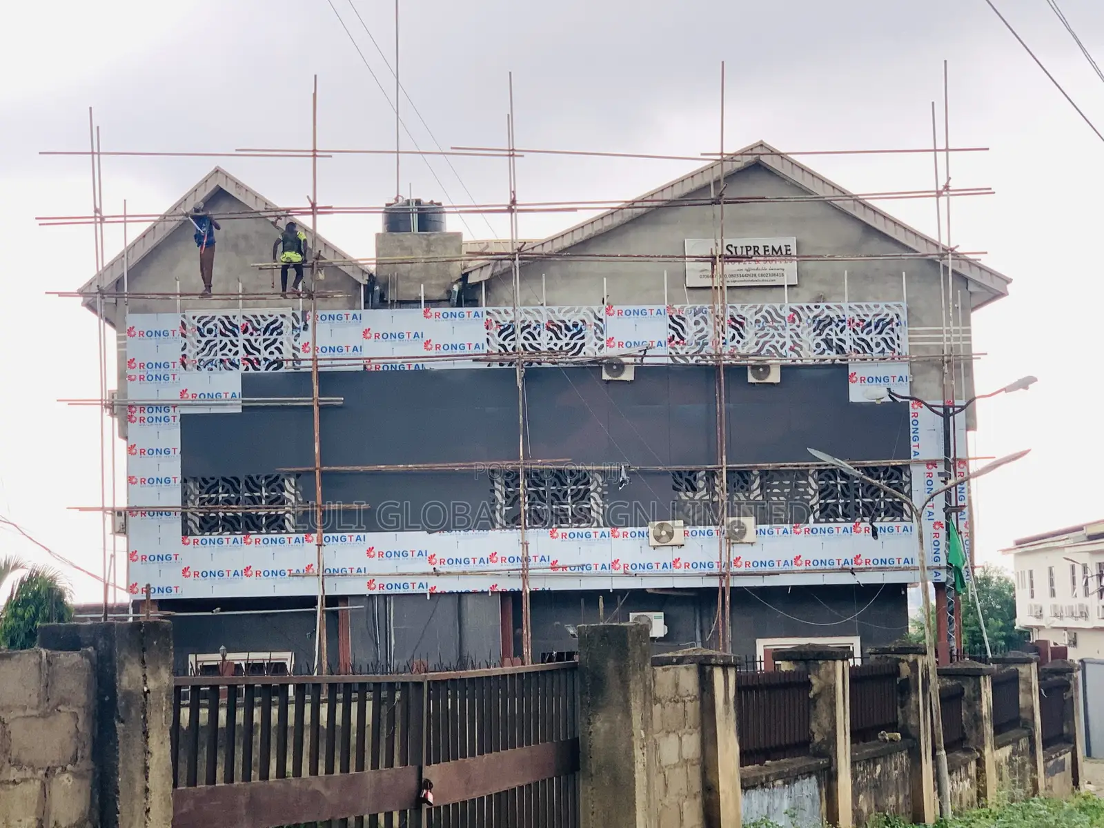 Aluco Cladding Installation