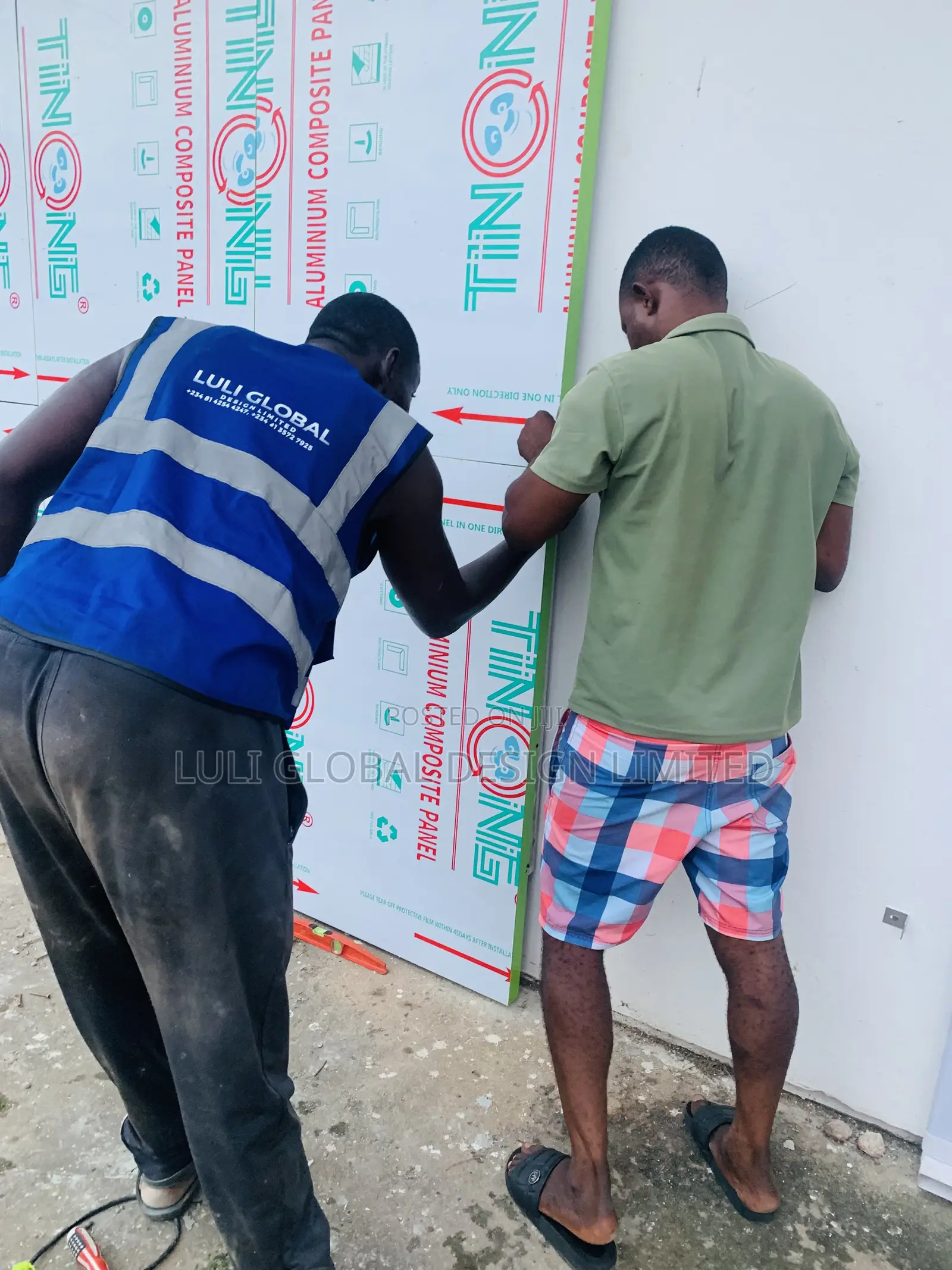 Aluco Cladding Installation