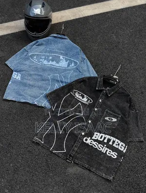 Available Short Jeans Shirt