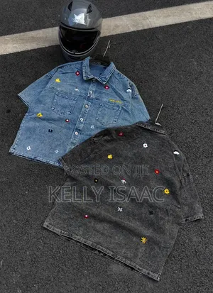 Available Short Jeans Shirt
