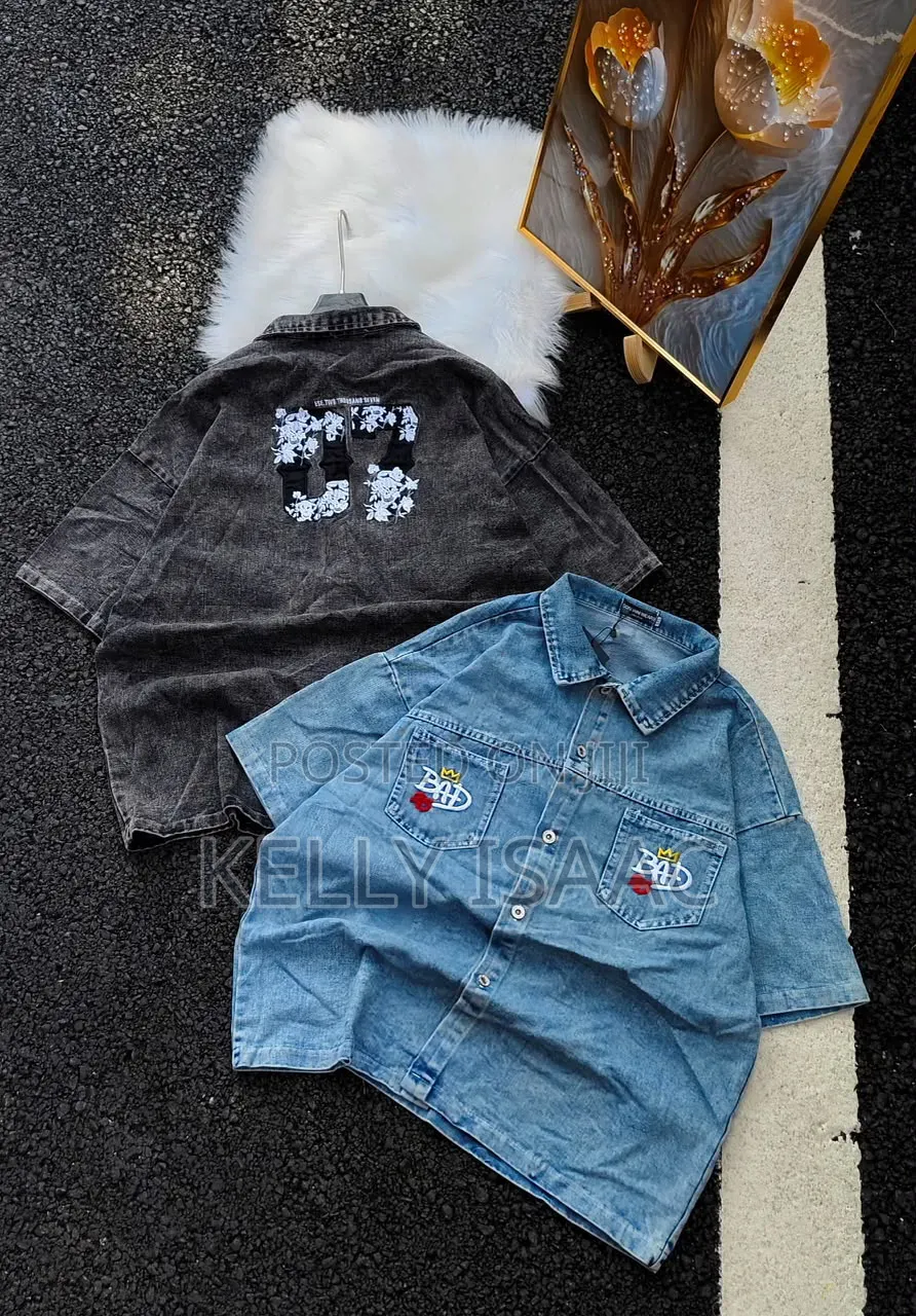 Available Short Jeans Shirt