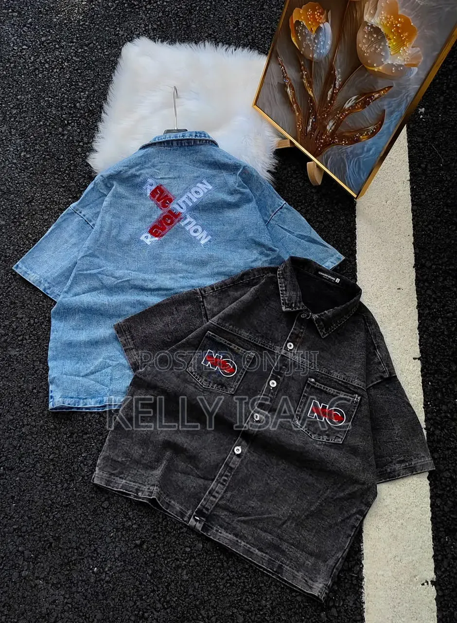 Available Short Jeans Shirt