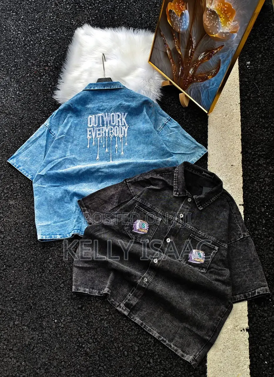 Available Short Jeans Shirt
