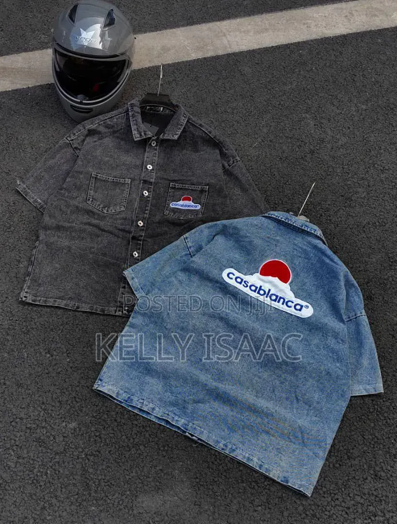 Available Short Jeans Shirt