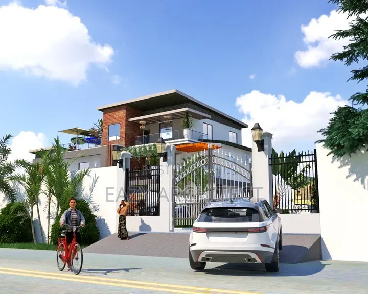 Full Architectural Drawing, Duplex and Terrace Design