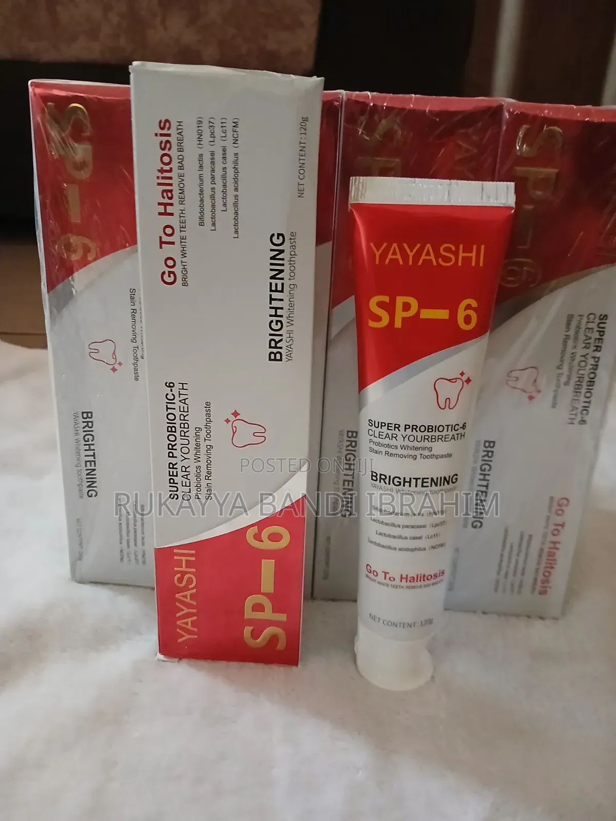 Yayashi Sp6 Toothpaste
