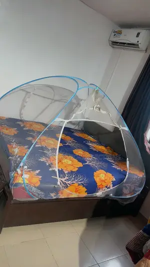 6 by 6 Used Bed Frame and Foam