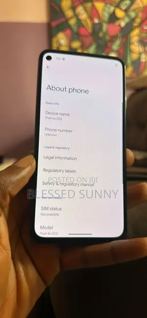 Google Pixel 4a 5G 128 GB Black