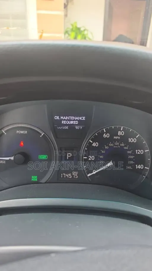 Lexus RX 450h 2010 Red