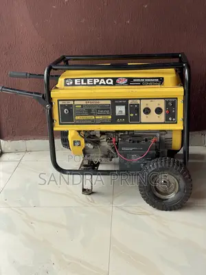 Elepaq 5.5KVA Constant Petrol Generator – Neat Working Perfectl