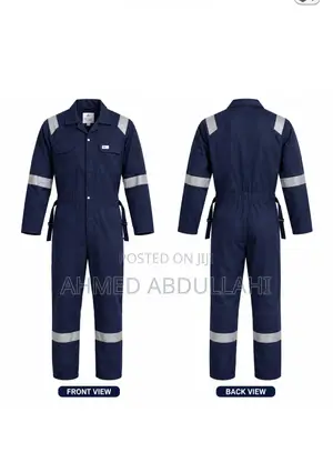 Safety Coverall With Reflector