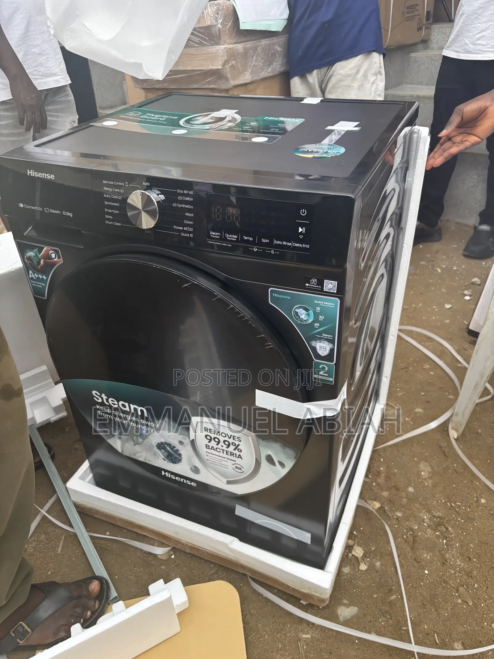 Hisense 10.5KG Washing Machine