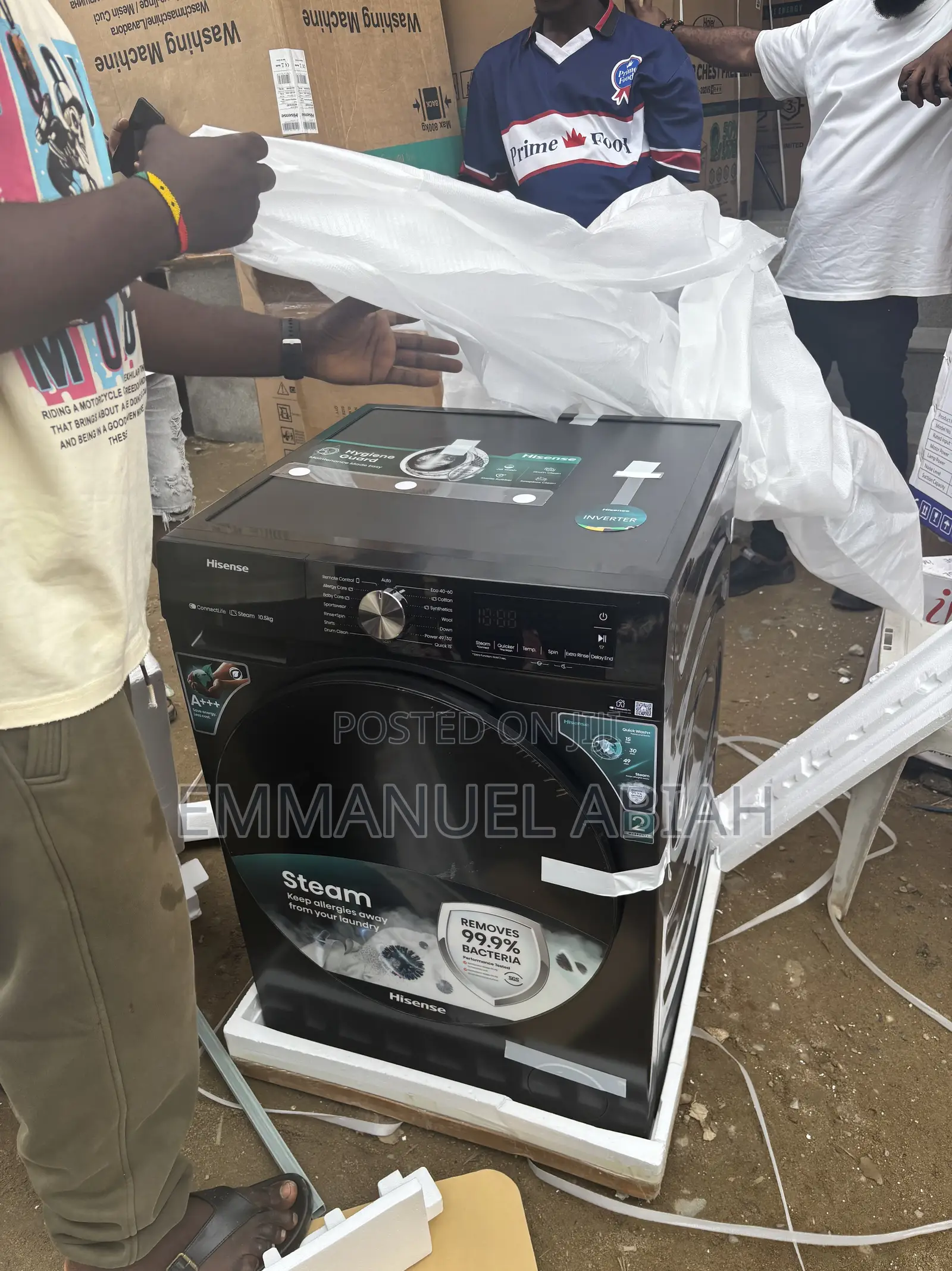 Hisense 10.5KG Washing Machine