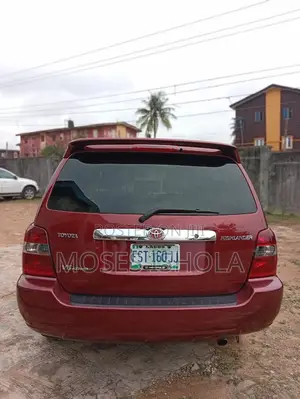 Toyota Highlander Limited V6 4x4 2007 Red