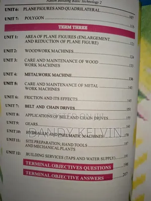 Nation Building Basic Technology JSS 1-3