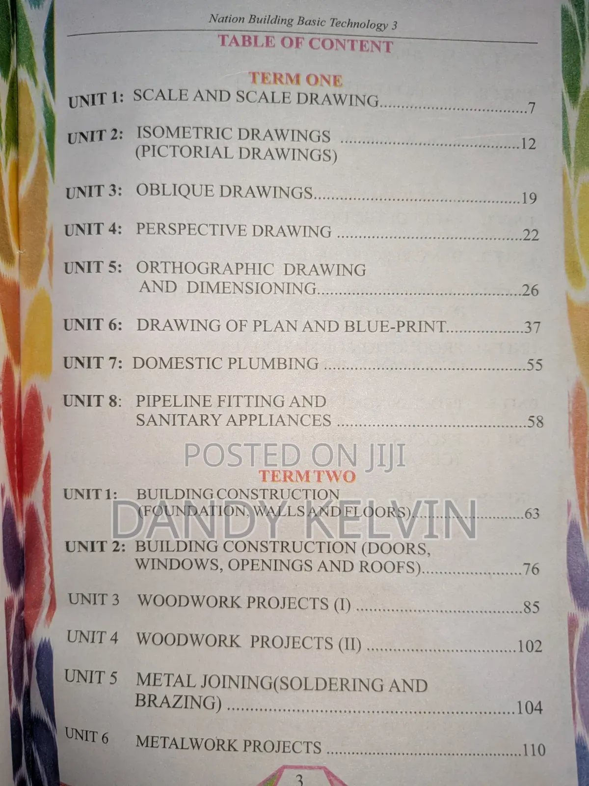 Nation Building Basic Technology JSS 1-3