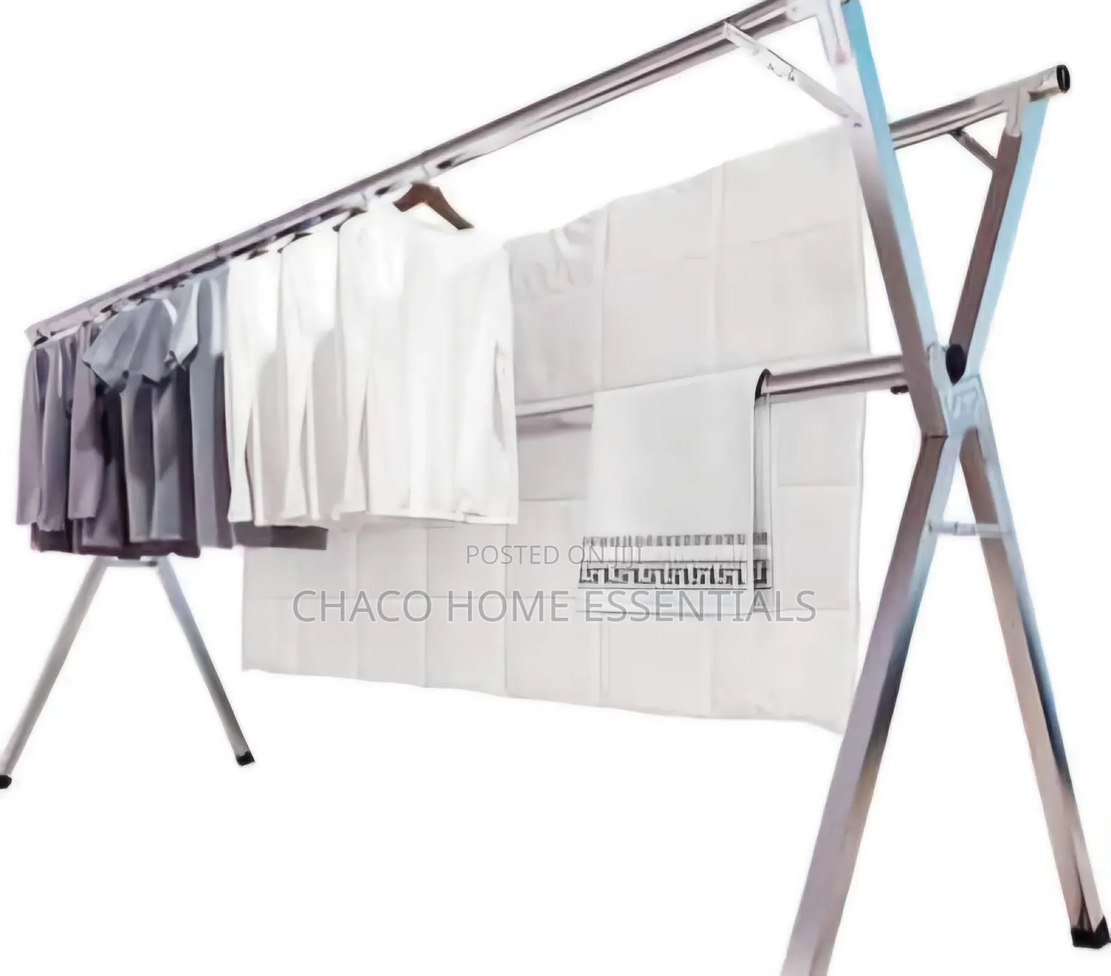Heavy Duty Stainless Steel Foldable Clothes Drying Rack