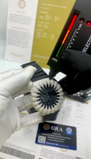 VVS Moissanite Diamond Bussdown G-Shock Watch