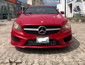Mercedes-Benz CLA-Class CLA 250 4MATIC Sedan 2014 Red