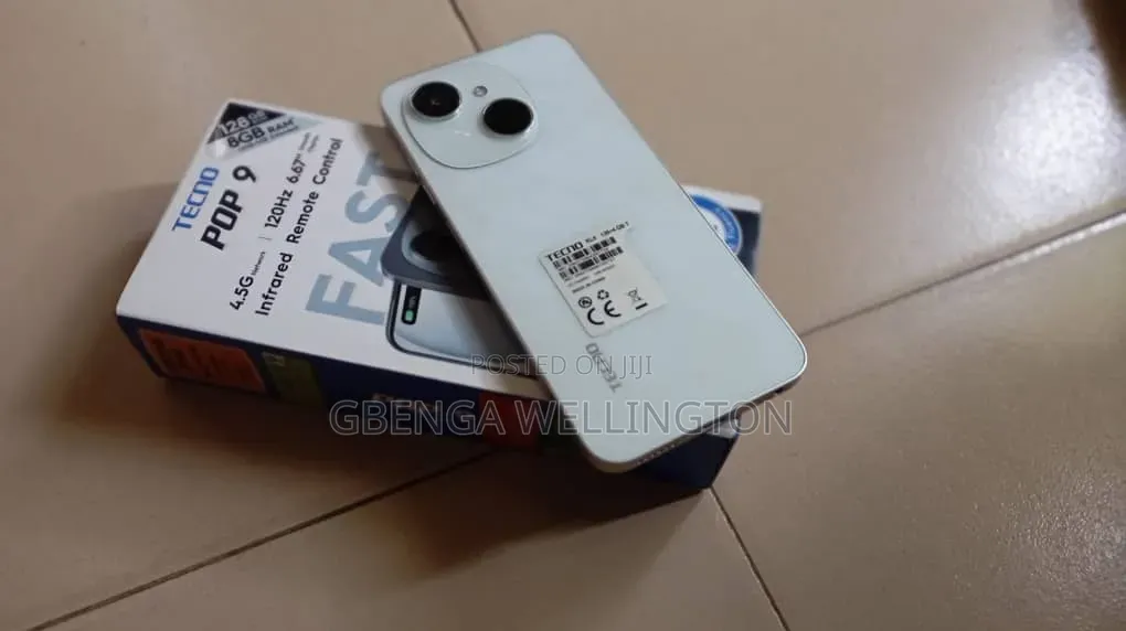 Tecno Pop 9 128 GB White