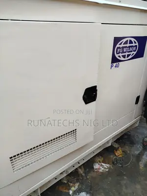 Semi-New 40KVA FG Wilson Soundproof Generator Heavy-Duty Perfect