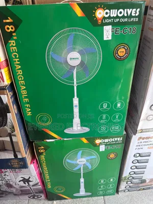 Solar Rechargeable Fan With Big Panel and Bulb C-Wolves